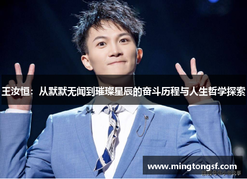 王汝恒：从默默无闻到璀璨星辰的奋斗历程与人生哲学探索